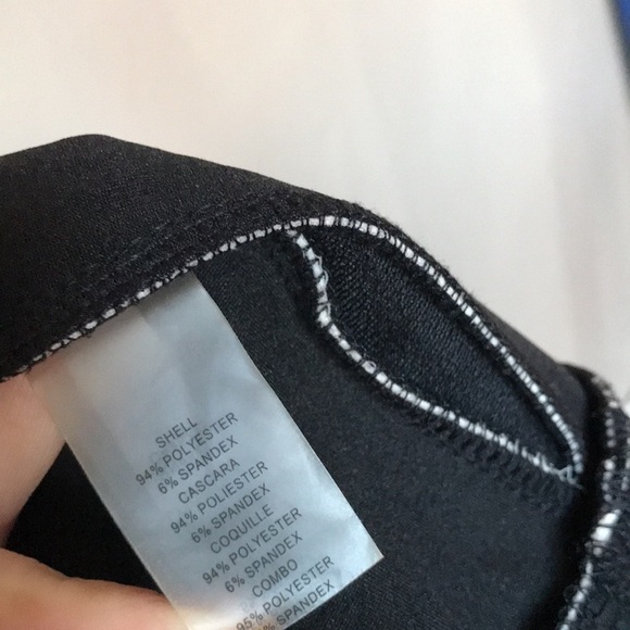 Vince Camuto Black Shift Dress Size 8 - Picture 4 of 5